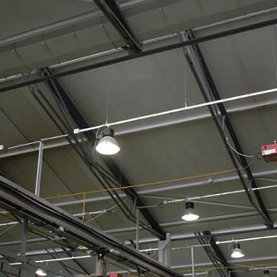 Blindocluce BLP 40A en nave industrial