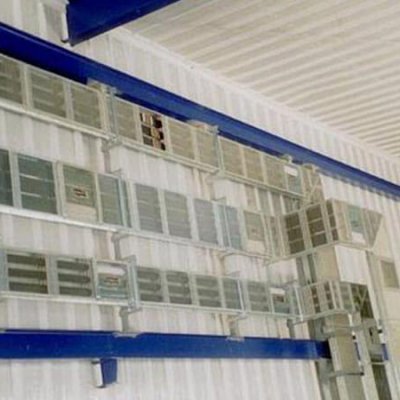 Líneas Blindoventilato 2000 y 2500A en desarrollo por la pared